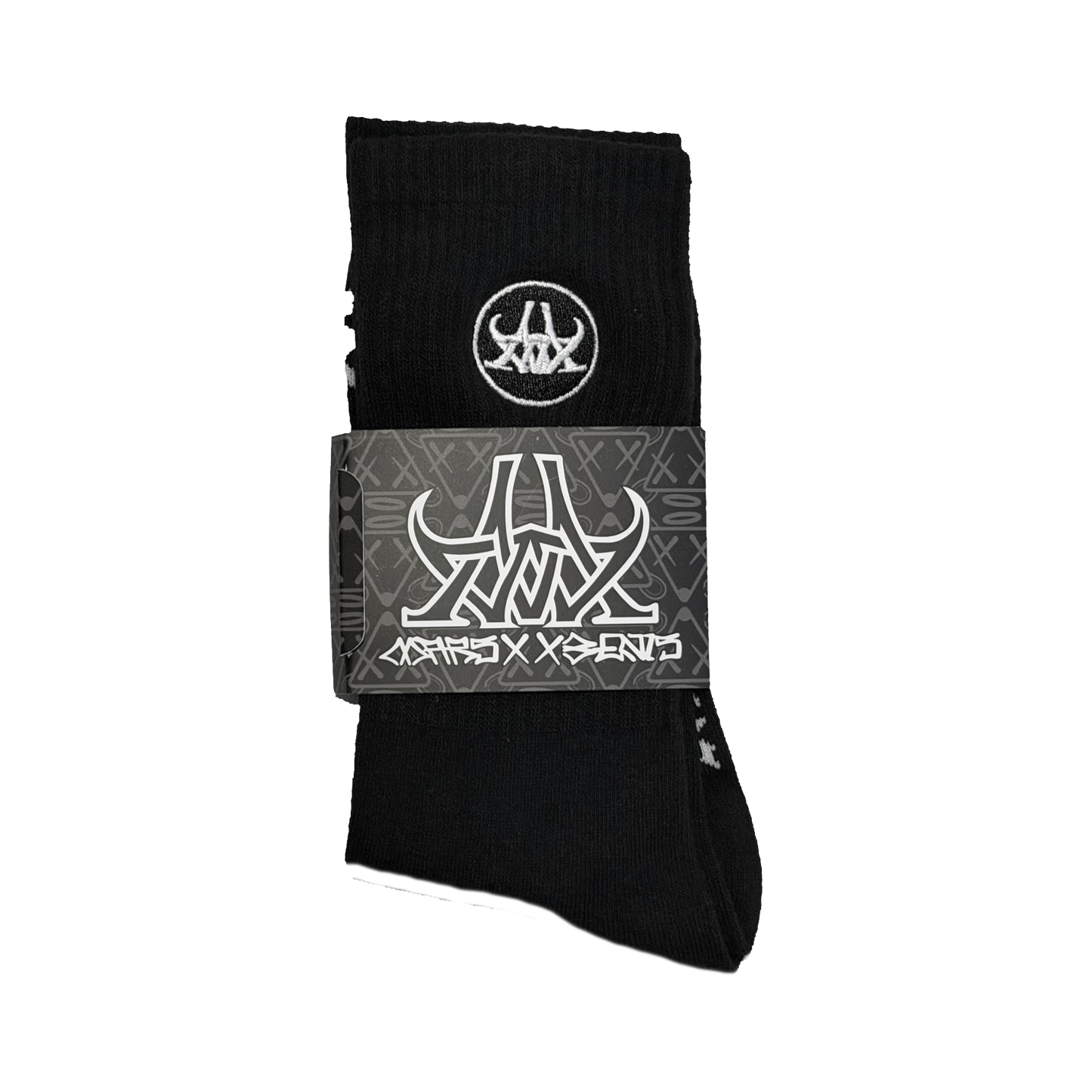 MBNS MID SOCKS BLACK