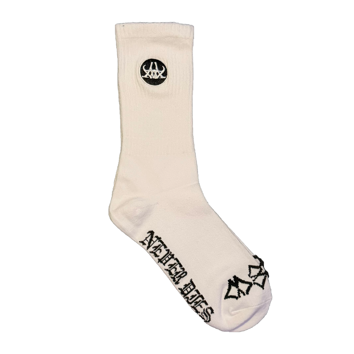 MBNS MID SOCKS WHITE